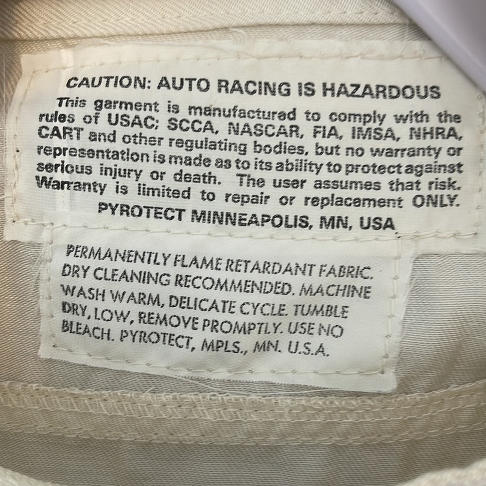 Vintage Auto Racing Jumpsuit - Picture 6 of 7